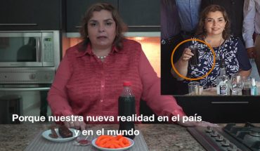 Selene Vázquez auto sabotea su campaña de “alimentación saludable” con refresco
