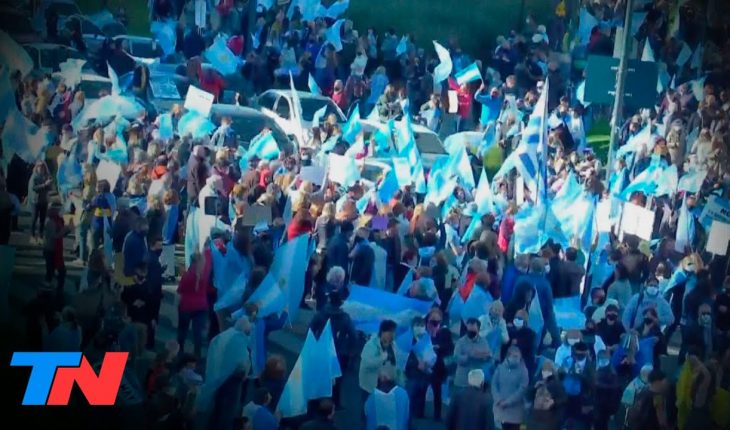 Video: #19S | Cepo, Justicia y coparticipación: las consignas del masivo banderazo contra el Gobierno