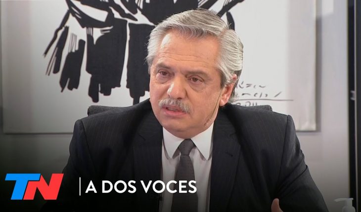 Video: Alberto Fernández: "Los economistas del mundo se pusieron de nuestro lado" | A DOS VOCES