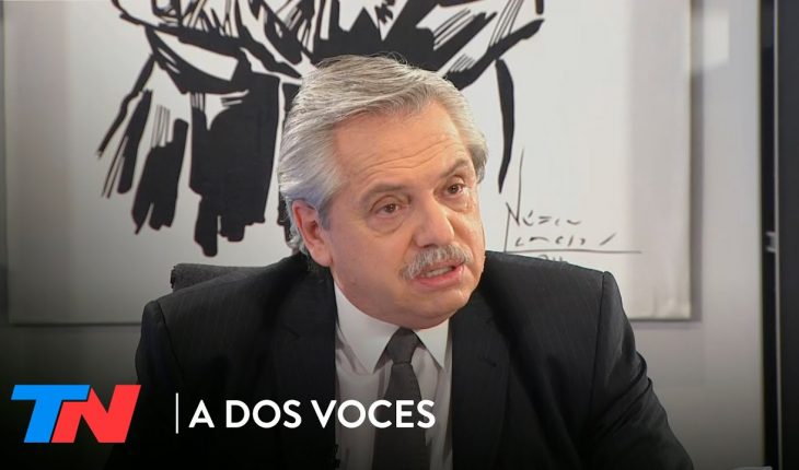 Video: Alberto Fernández: "No hay cuarentena porque supone el encierro total: eso no existe" | A DOS VOCES