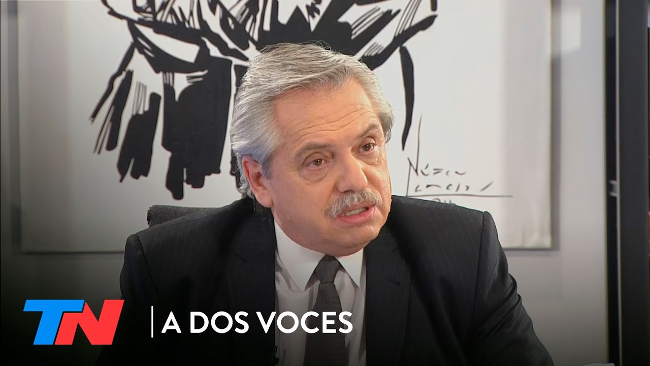 Alberto Fernández: "No hay cuarentena porque supone el encierro total: eso no existe" | A DOS VOCES