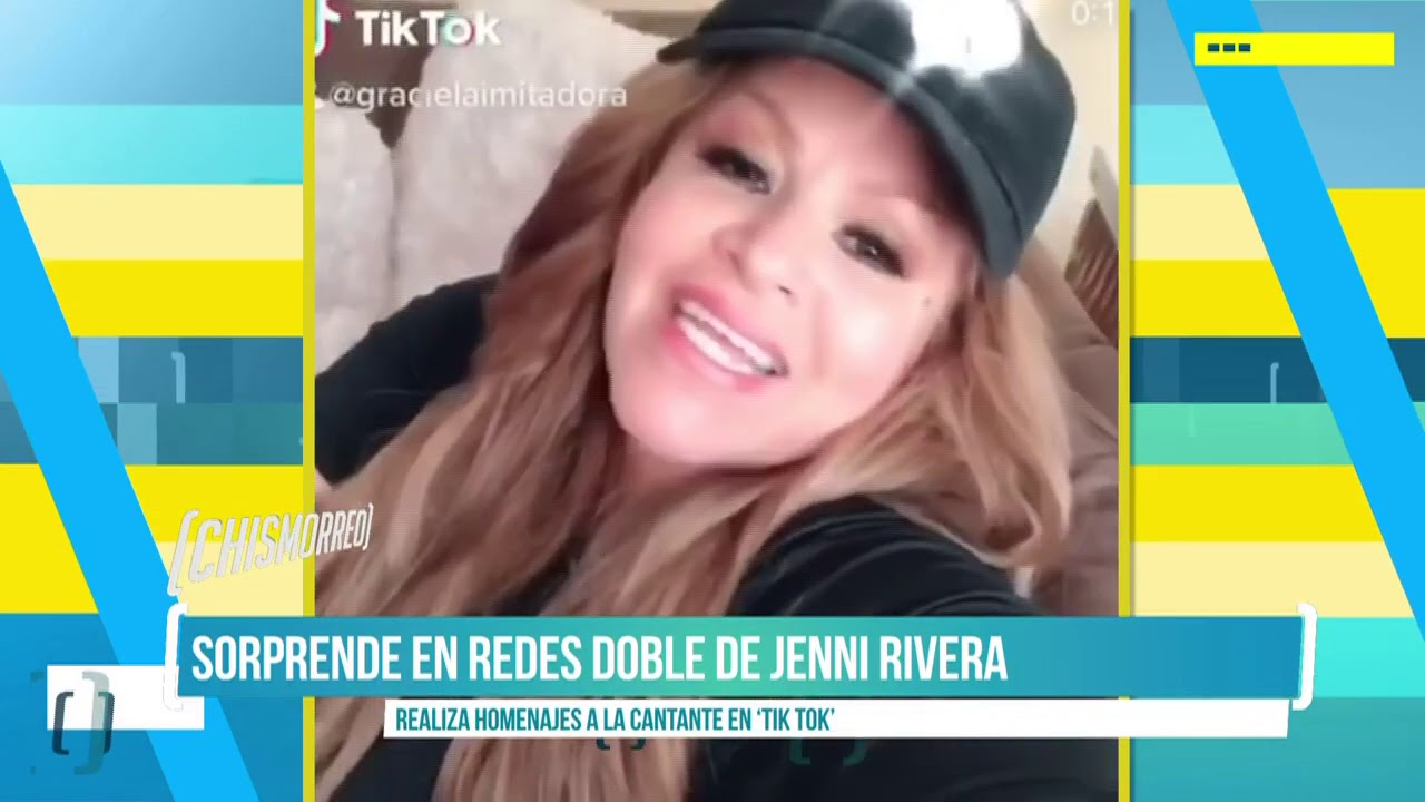 La doble de Jenni Rivera sorprende en Tik Tok | El Chismorreo