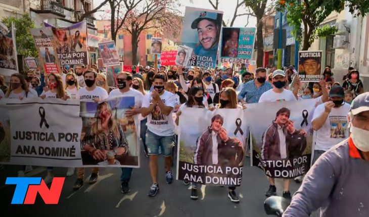 Video: Nueva marcha en Tucumán por el crimen de Ana Dominé