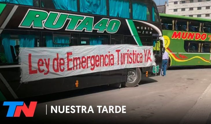 Video: Protesta del turismo en todo el país: advierten que están en riesgo 65 mil puestos de trabajo
