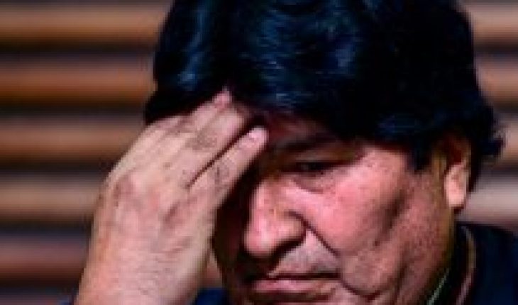 translated from Spanish: Court up confirms disabling Evo Morales as Senate candidate