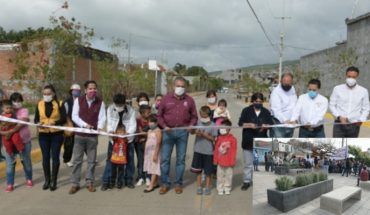 translated from Spanish: Edil de Morelia opened a public space in Ciudad Jardín