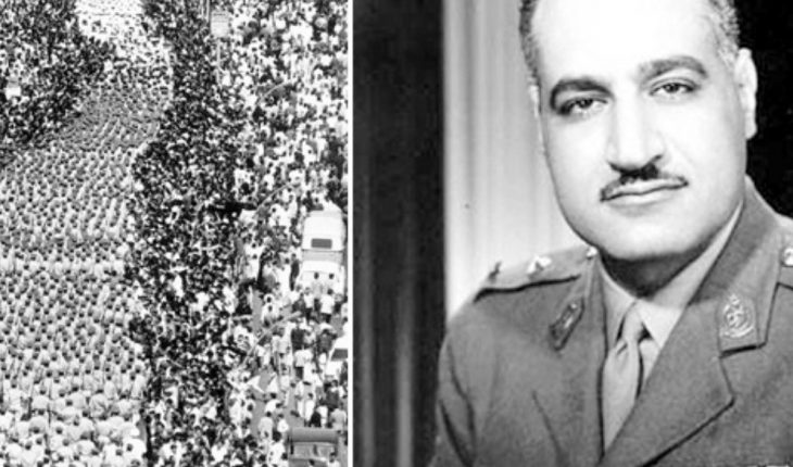 translated from Spanish: Gamal A. Nasser died