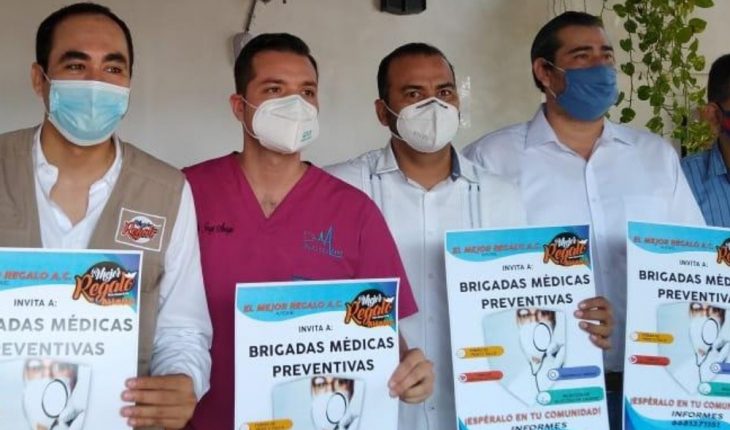 translated from Spanish: Invite health brigades The Best Gift in Ahome