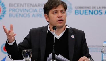 translated from Spanish: Kicillof: “The curve is not a plateau, it is a plateau”