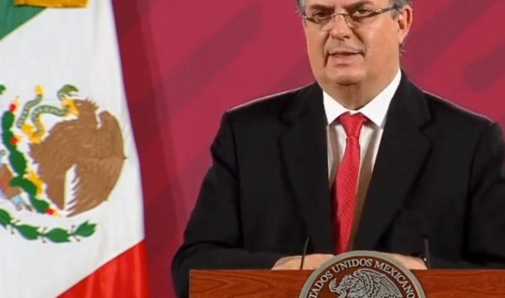 translated from Spanish: Mexico to formalize COVAX deal to ensure COVID vaccines: Ebrard
