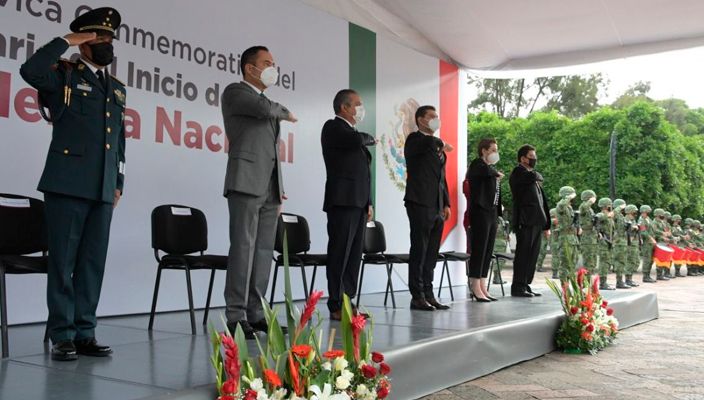 Morelia edil headlines CCX ceremony Anniversary of the beginning of Mexico's Independence