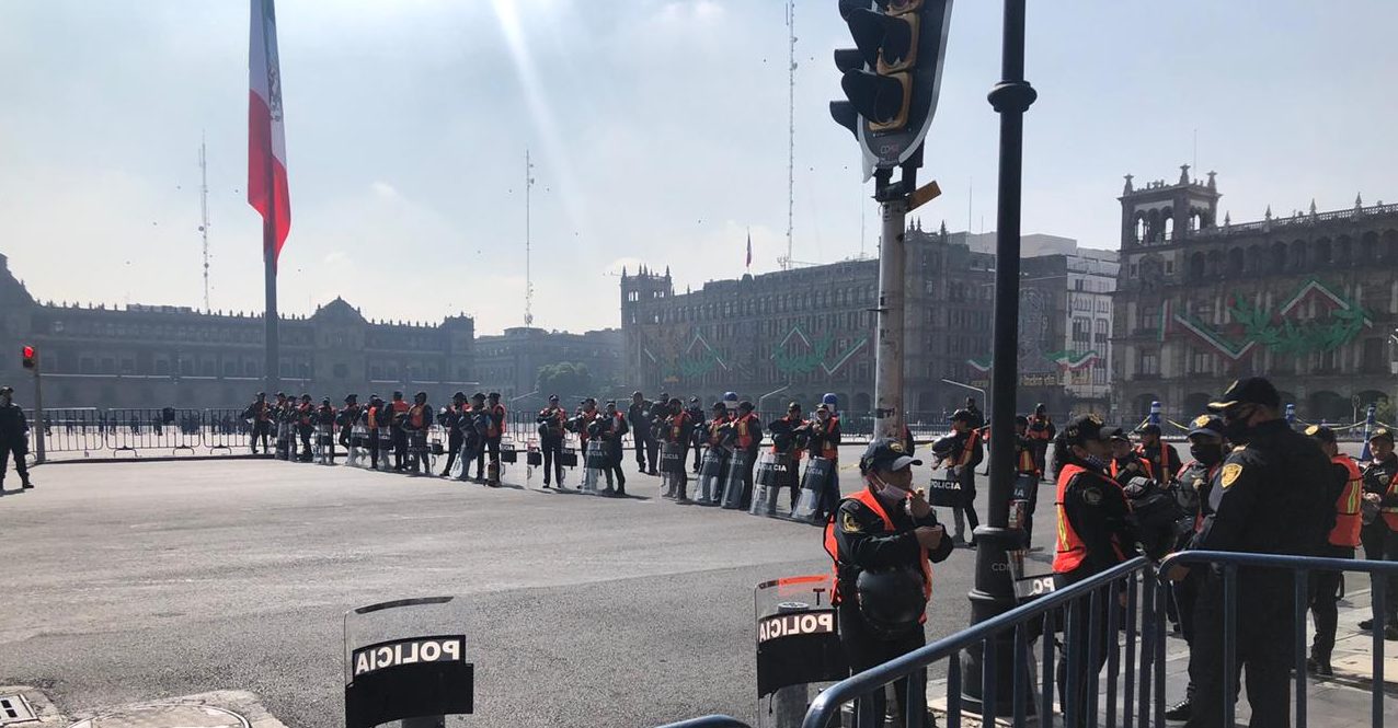 Only brakes will reach the Zocalo to avoid clash with other protests: Sheinbaum