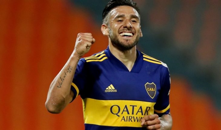 translated from Spanish: Over the end, Boca beat DIM 1-0 in Medellin