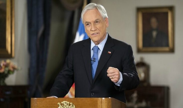 translated from Spanish: President Piñera presented Budget 2021 for a total expenditure of $73 billion