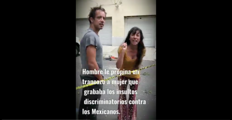 Racist assault of foreigners against Condesa's neighbors condemned