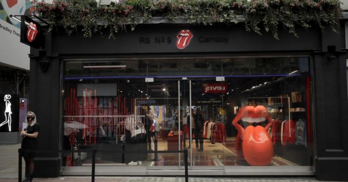 Rolling Stones open first official clothing venue in London