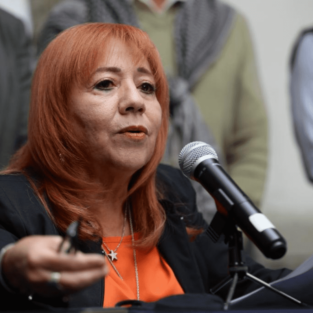 Rosario Piedra denies gourmet food at CNDH: "we ate rice and beans"