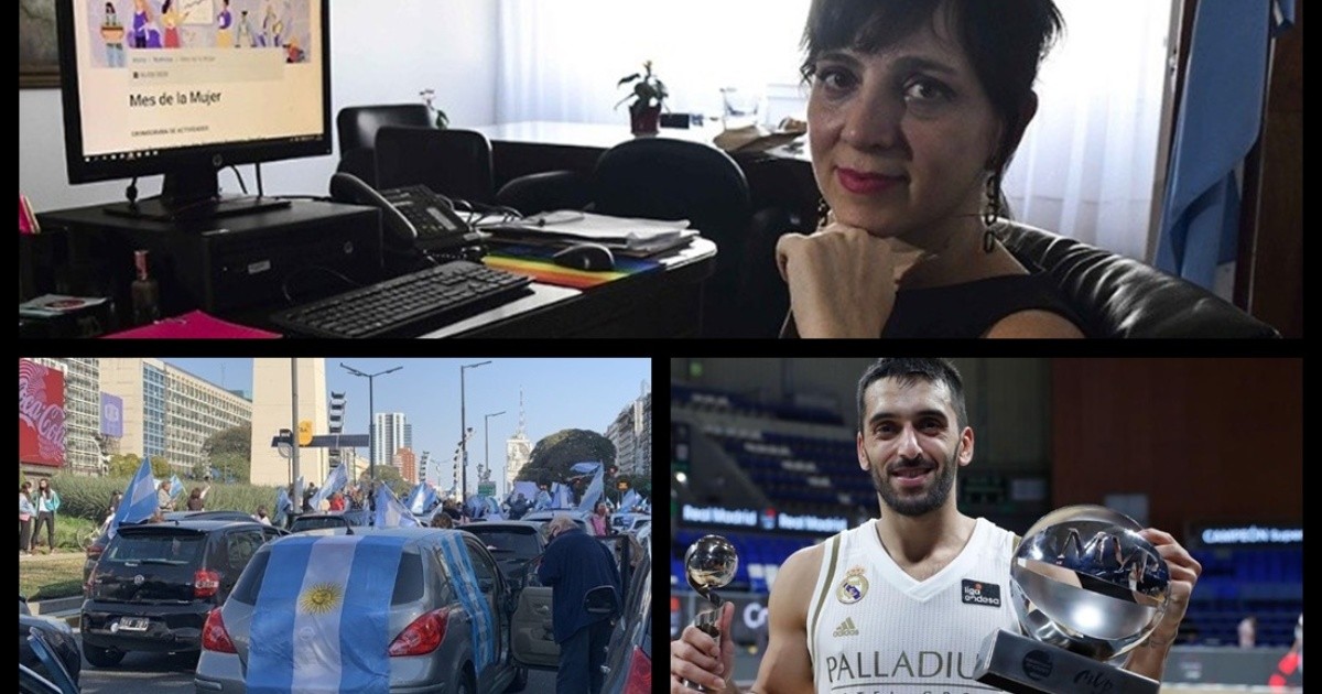 The 2021 budget will have a gender perspective, opposition march in different points of the country, Campazzo champion and MVP with Real Madrid and much more...