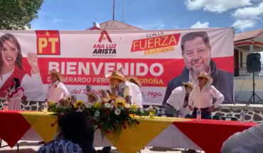 translated from Spanish: They throw eggs at Noroña in Hidalgo; holds governor accountable