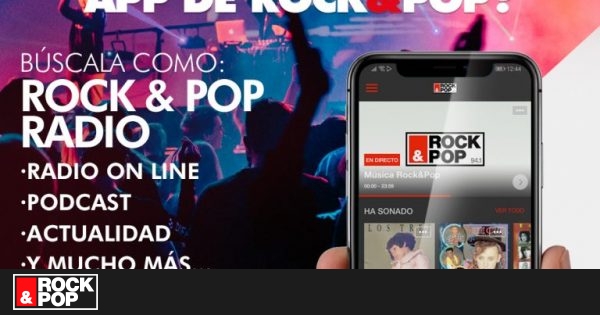 ¡Descarga la App Rock & Pop Radio!