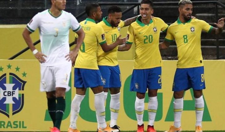 Brasil aplastó a Bolivia, el próximo rival de Argentina