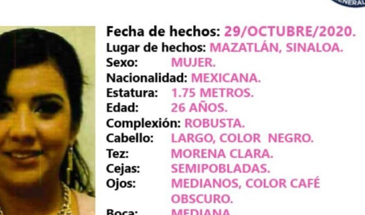 Buscan a Glorimar, mujer desaparecida en Mazatlán