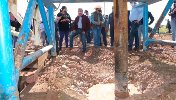 Con el arranque del pozo se garantizará abasto de agua potable a Villas del Pedregal en Morelia