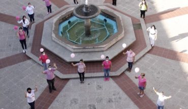 Conmemoran Mes Rosa y la lucha contra el cáncer en El Fuerte
