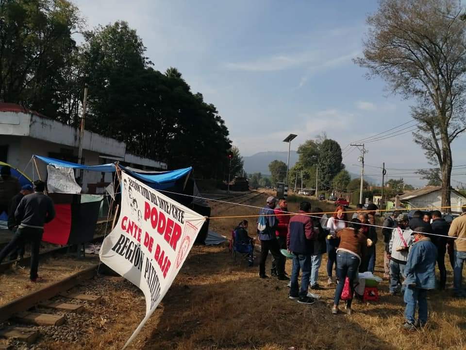 Descarta AIEMAC uso de fuerza pública para liberar vías ferreas en Michoacán
