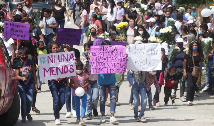 Detienen a cuatro por el feminicidio de Ayelin: Fiscalía de Guerrero