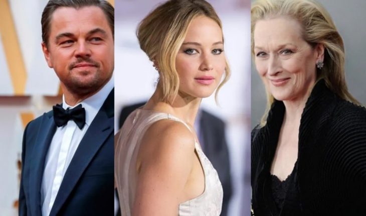 “Don’t Look Up”: Jennifer Lawrence, Leo DiCaprio y Meryl Streep encabezan este film de Netflix