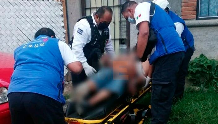 Hombre cae de un cuarto piso y queda herido en Morelia, Michoacán