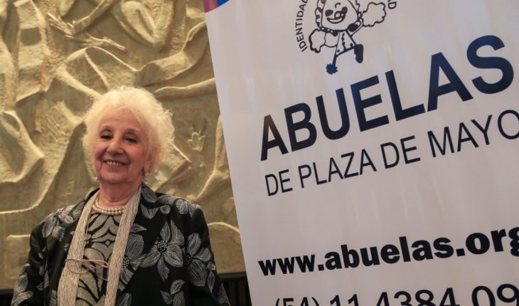 Hoy Estela de Carlotto, presidenta de Abuelas de Plaza de Mayo, cumple 90 años