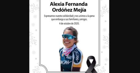 La ciclista Alexia Ordóñez y su padre mueren al ser arrollados en Edomex