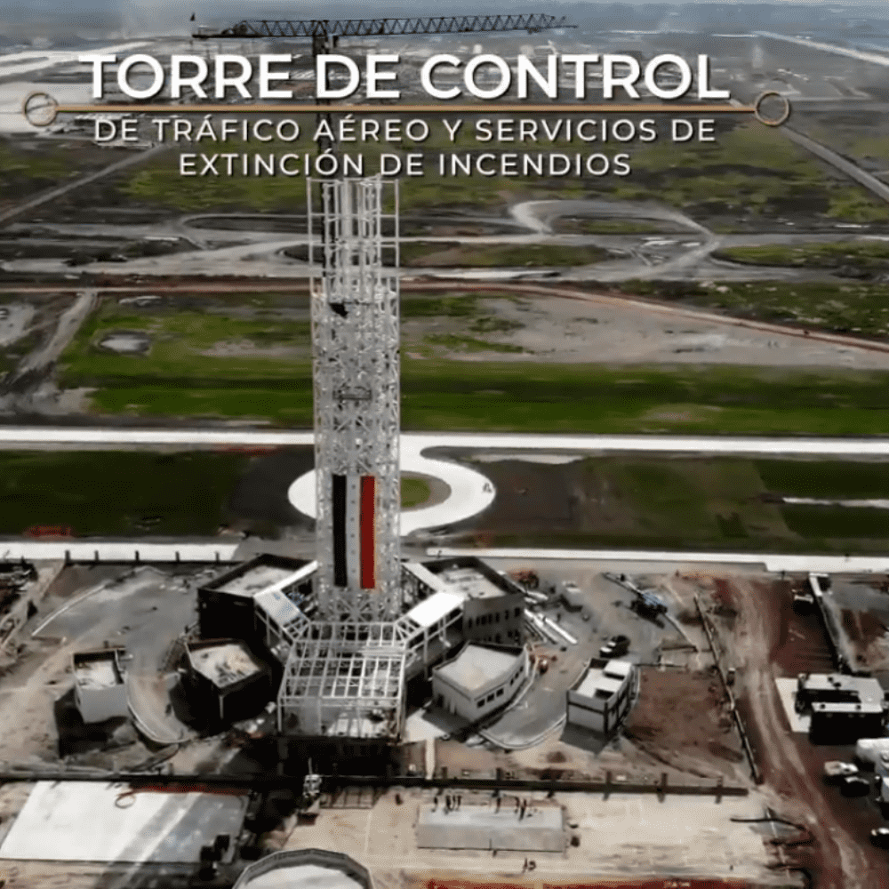 La obra del Aeropuerto Felipe Ángeles tiene 40% de avance