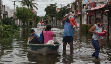 Lluvias e inundaciones dejan un muerto y miles de afectados en Tabasco