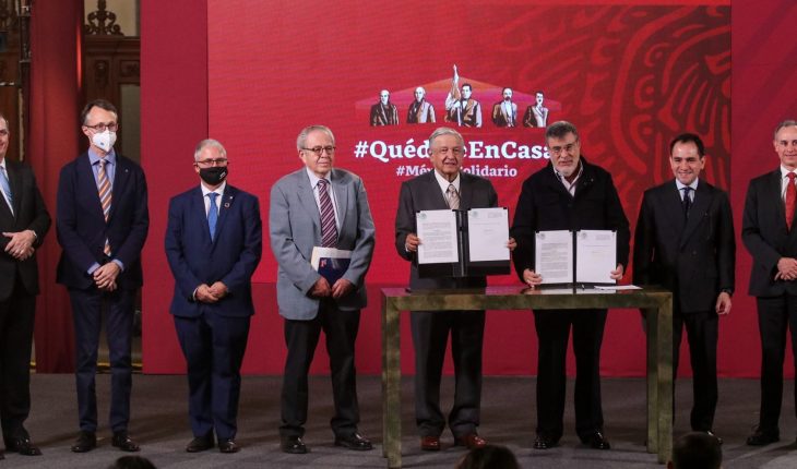 México firma decreto para la compra de medicinas por 32 mil mdp con la UNOPS