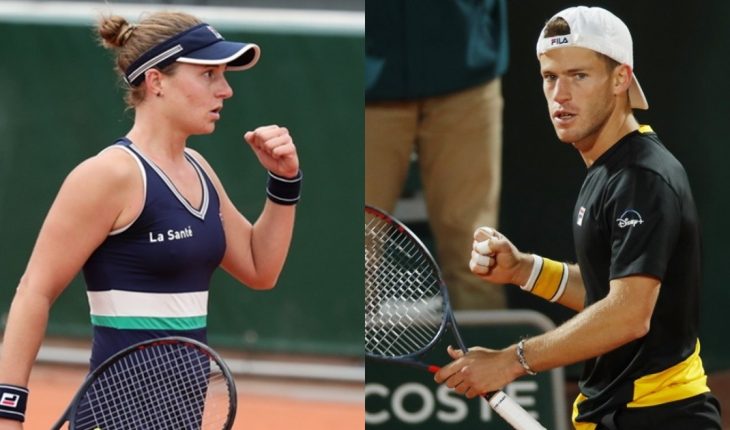 Nadia Podoroska y Diego Schwartzman van por la hazaña en Roland Garros: horario y tv en Argentina