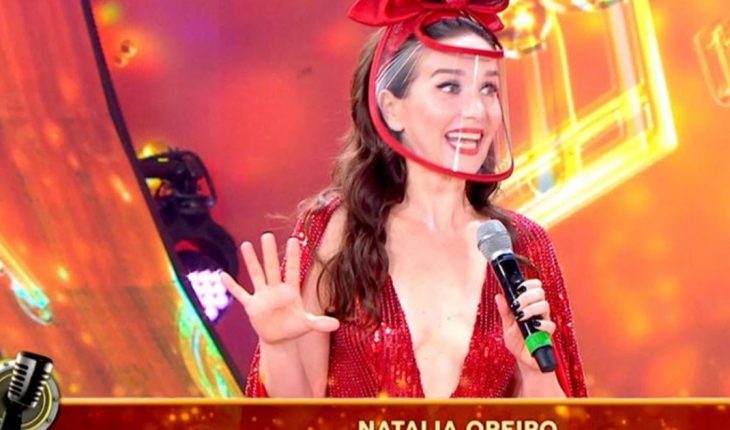 Natalia Oreiro sorprendió con su aparición en la pista del Cantando 2020