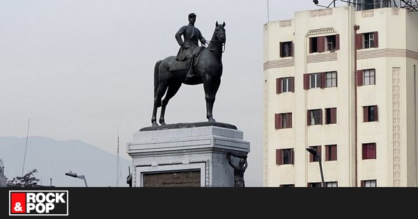 Restauran estatua del General Baquedano tras haber sido pintada de rojo en manifestación — Rock&Pop