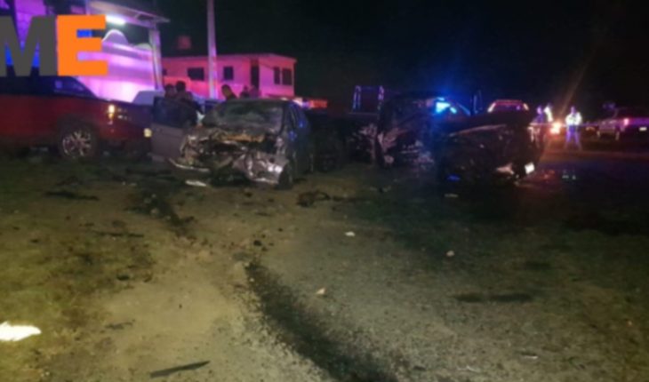 Tres personas muertas y cinco heridas deja trágico accidente en Tingüindín, Michoacán