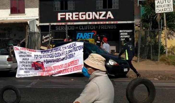 Vecinos de avenida Siervo de la Nación en Morelia rechazan construcción de puente vehicular