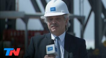 Video: Alberto Fernández en Vaca Muerta: "Vamos a tener la Secretaria de Energía plantada en Neuquén"
