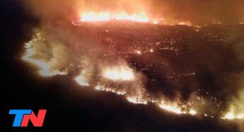 Video: Más incendios en Córdoba: 40 dotaciones de 27 cuarteles de bomberos trabajan en el lugar | FENÓMENOS