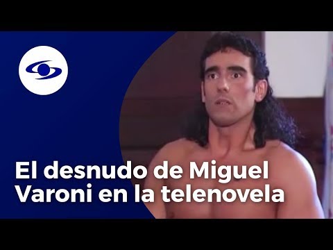 Sandra Reyes recuerda el desnudo de Miguel Varoni en escena de Pedro, el escamoso -Caracol TV