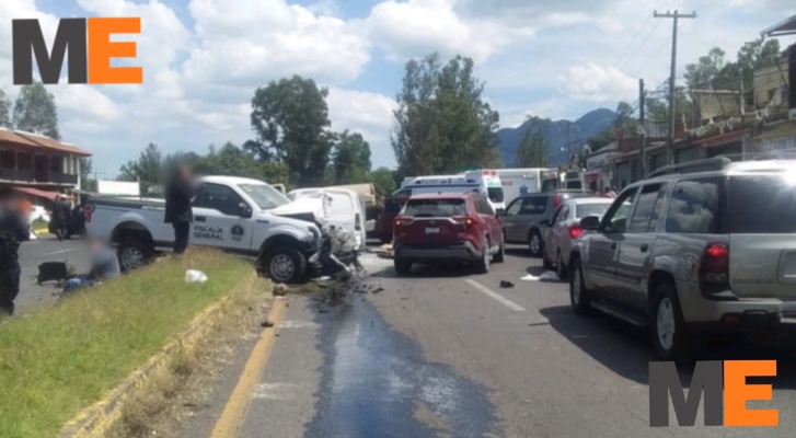 2 people die after multiple vehicular shock in Pátzcuaro, Michoacán