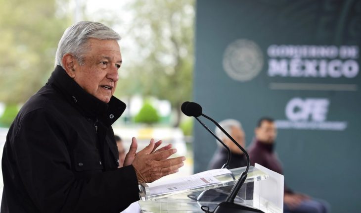 translated from Spanish: AMLO in defending your government’s energy policy
