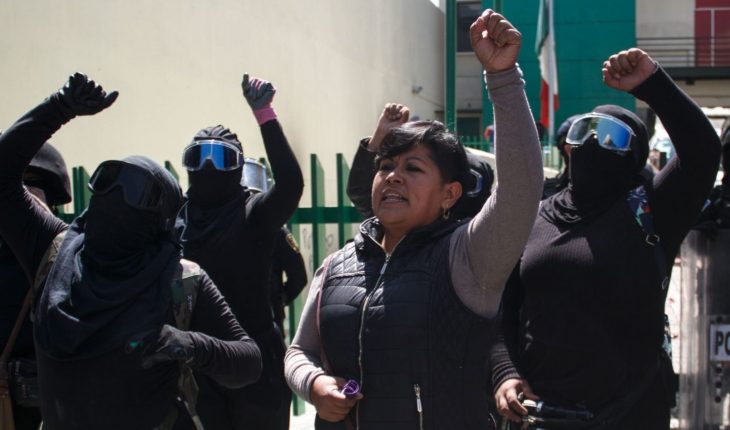 translated from Spanish: Aggressor of daughter of Erika Martínez, feminist spokes vocera