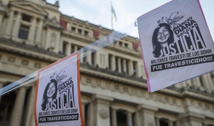 translated from Spanish: Diana Sacayán: confirm life imprisonment but deny the figure of cross-dressing