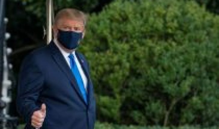 translated from Spanish: From the White House to the hospital: Trump was hospitalized for “caution” after coronavirus contagion